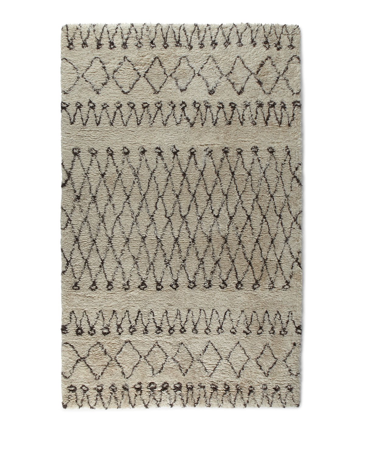 Della Rocca Hand-Tufted Rug, 6' Square