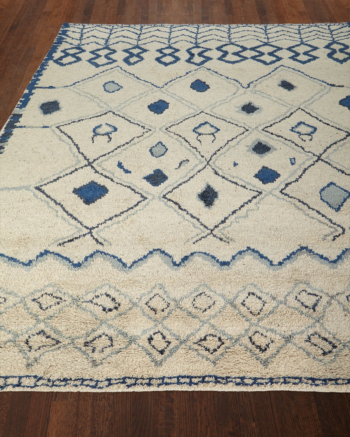 Iris Hand-Knotted Rug, 5' x 8'