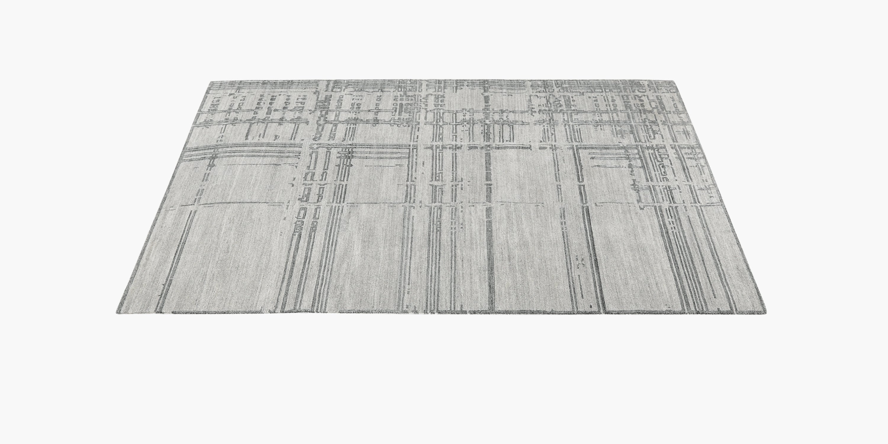 Performance Montro Rug – Grey / Charcoal (Grey / Charcoal / 10' x 14')