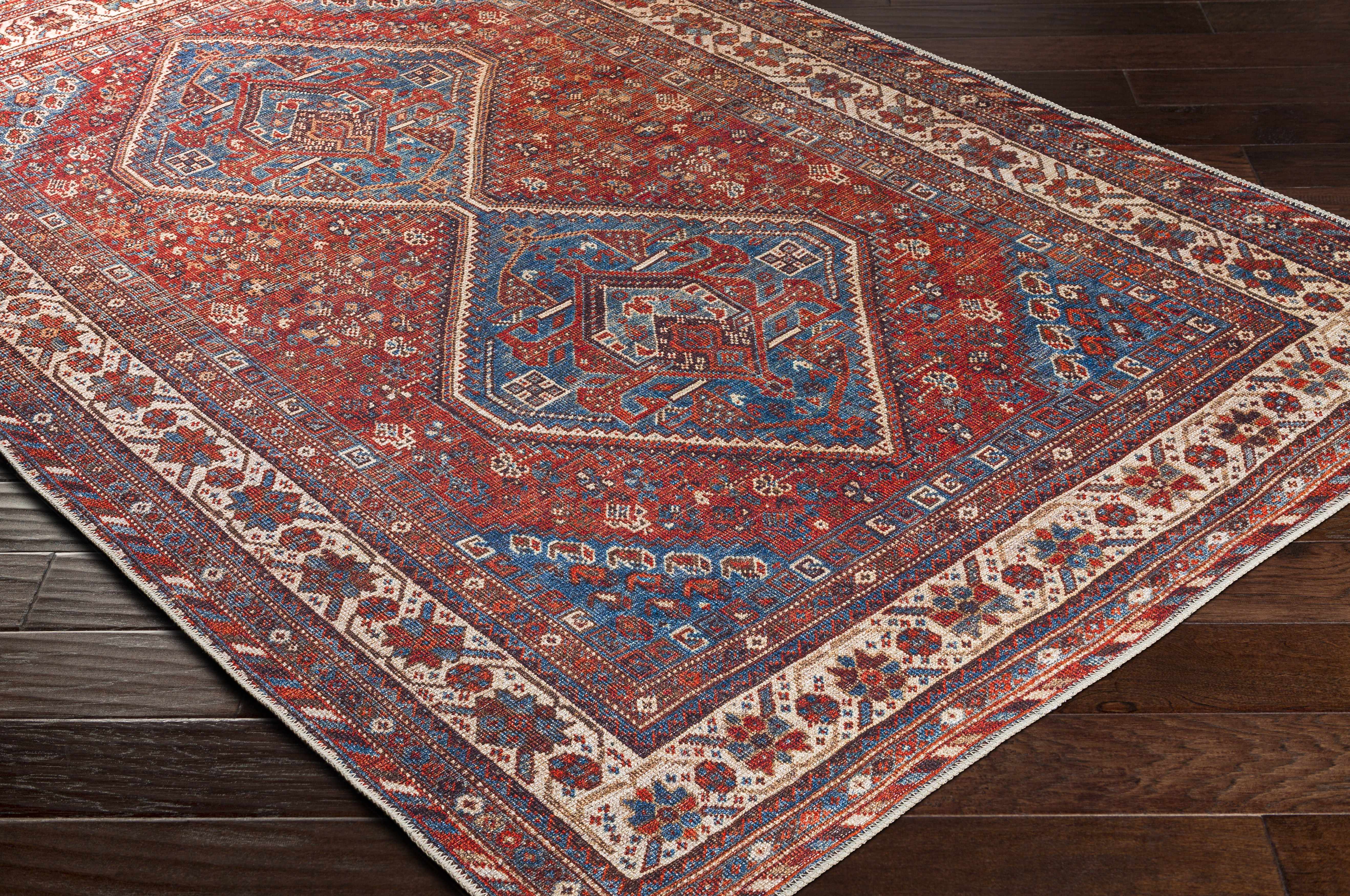 Bademli 2'7in x 7'10in Traditional Updated Traditional Washable Runner - Hauteloom