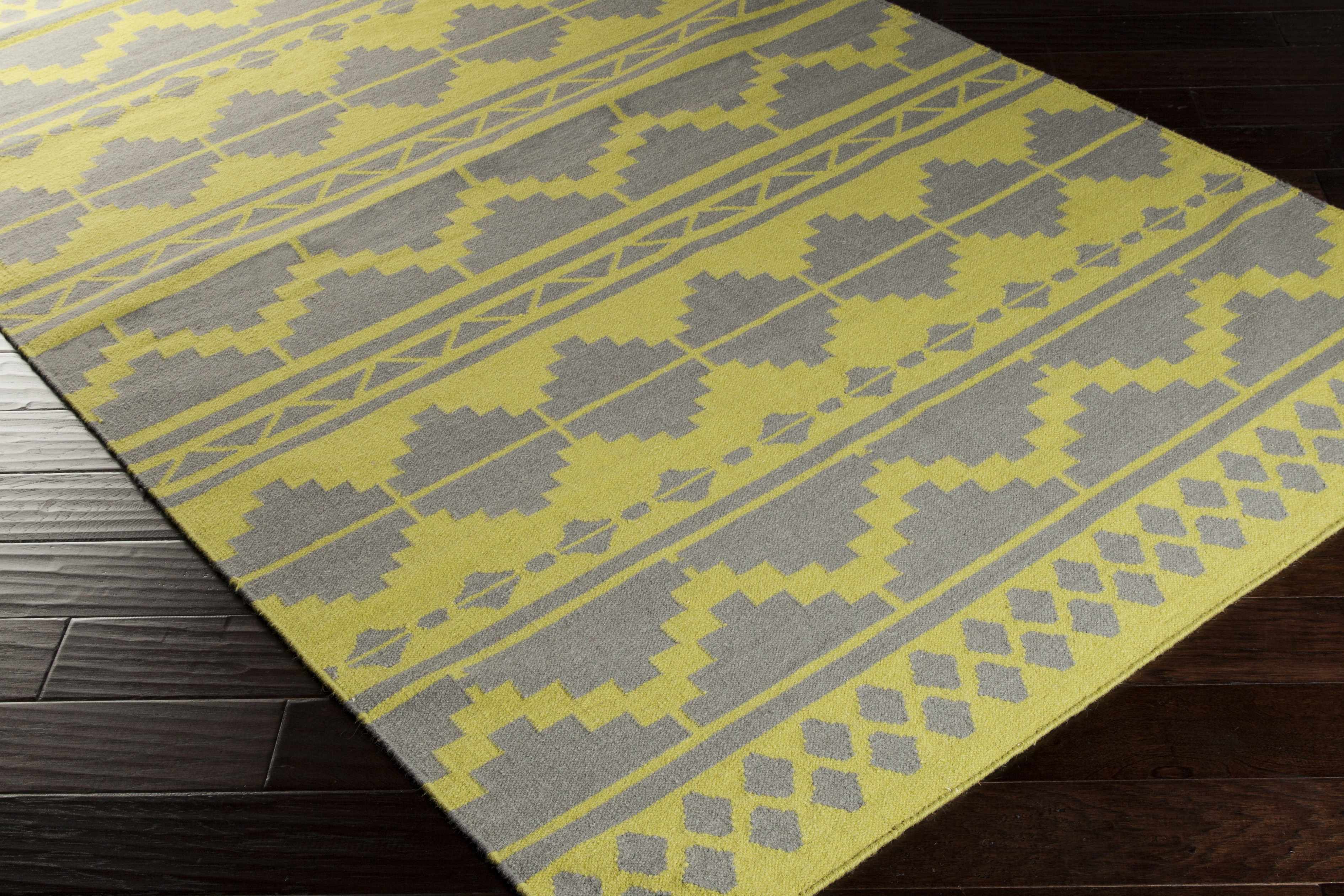 Blackwood 2' x 3' Bohemian/ Flat Weave Moroccan Bohemian Wool Area Rug - Hauteloom