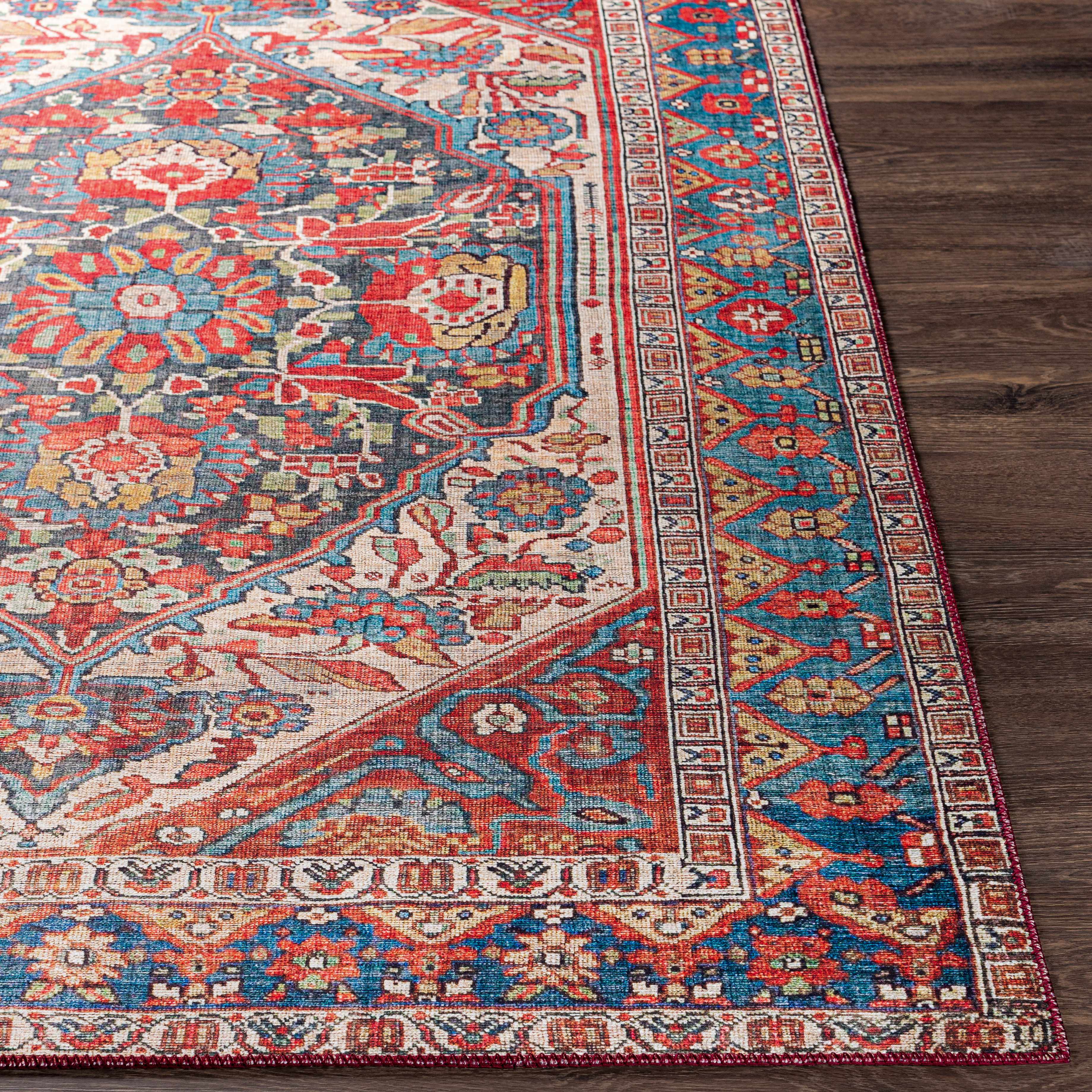 Cullingworth 2'3in x 3'9in Traditional updated Traditional Persian Area Rug - Hauteloom