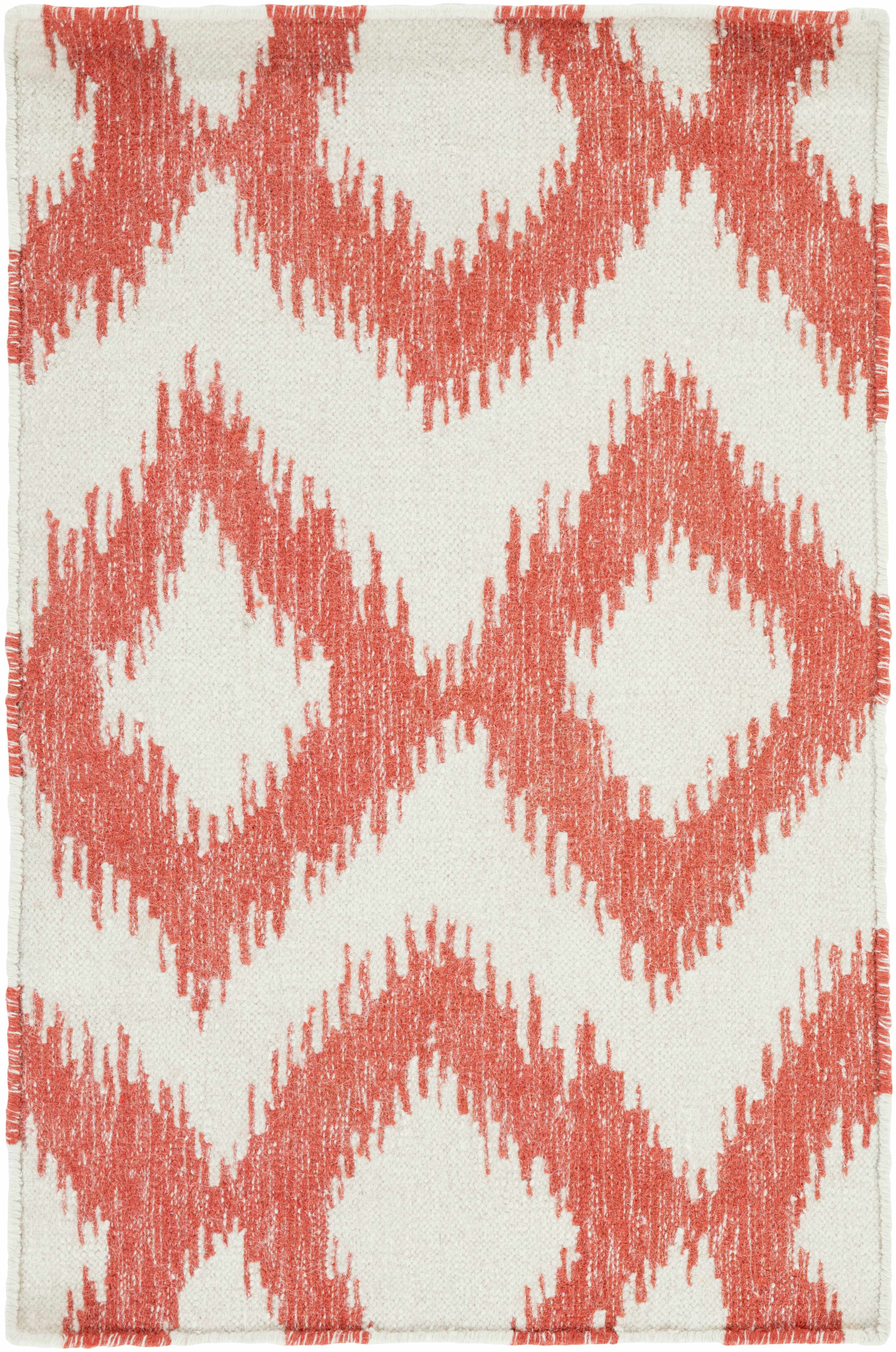 Fairchild 2' x 3' Flat Weave Contemporary Wool Area Rug - Hauteloom