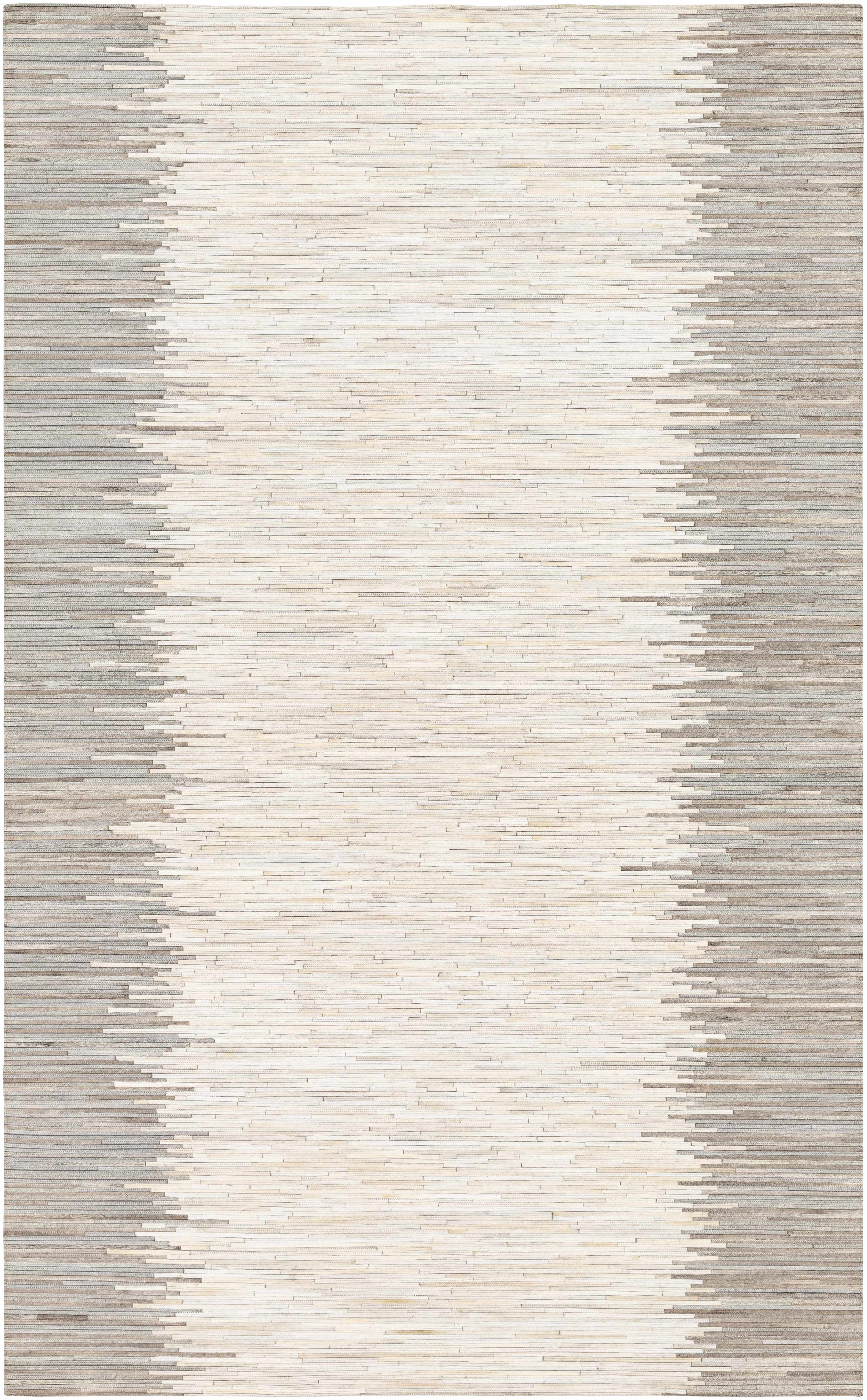 Suches 5' x 8' Hide, Leather & Fur Cowhide Leather Area Rug - Hauteloom