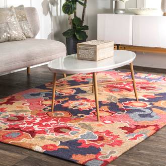 Multi Radiante Patchwork Abstract rug - Contemporary Rectangle 10' x 14'