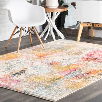 Multi Chroma Clouded Impressionism rug - Bohemian Rectangle 12' x 15'