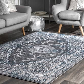 Gray Martella Centerpiece Medallion rug