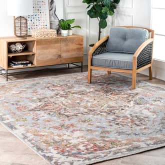 Multi Historia Rustic Rosette rug