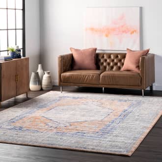 Peach Factoria Florid Dreams rug - Transitional Rectangle 10' x 14'