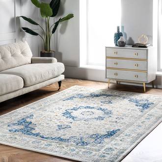 Blue Bosphorus Distressed Persian rug - Oriental & Persian Rectangle 12' x 18'