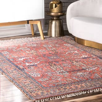 Multi Botaniq Shaded Garden Tassel rug - Natural Fibers Rectangle 9' 6in x 13' 6in