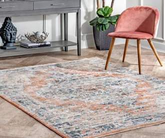 Beige Princesa Shaded Snowflakes rug