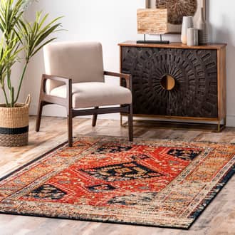 Multi Fervour Vintage Floral Indoor/Outdoor rug