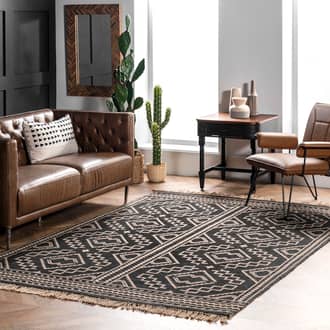 Black Maui Valenta Tuareg rug