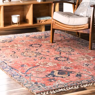 Multi Botaniq Faded Grace Tassel rug