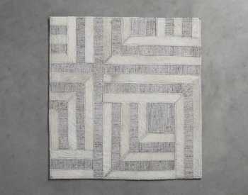 Spruce Hide in Ivory Swatch