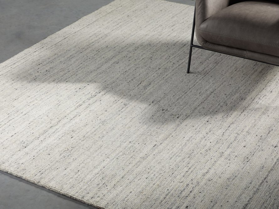 Lassen 10x14 Handwoven Rug in Grey