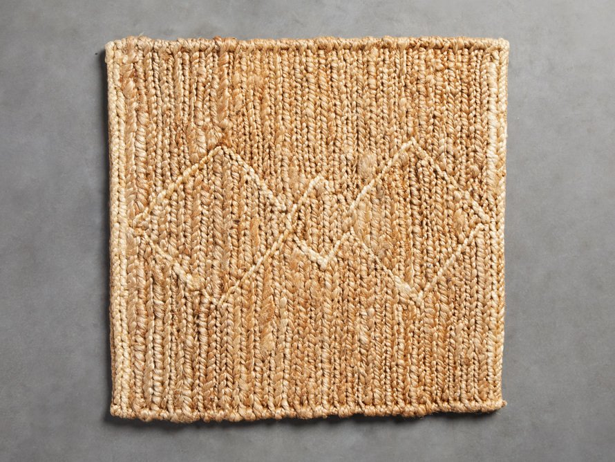 Dalton Handwoven Rug Swatch in Natural