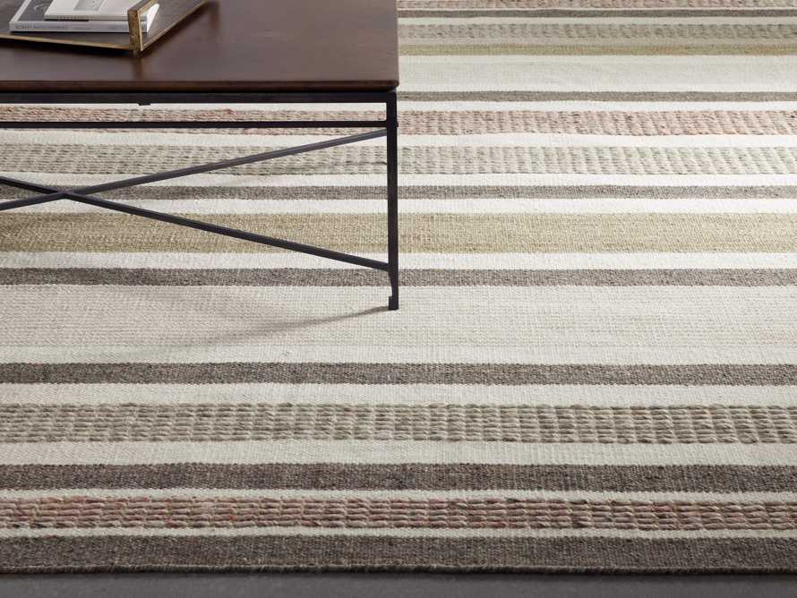 10' X 14' Brynn Flatweave Rug In Brown