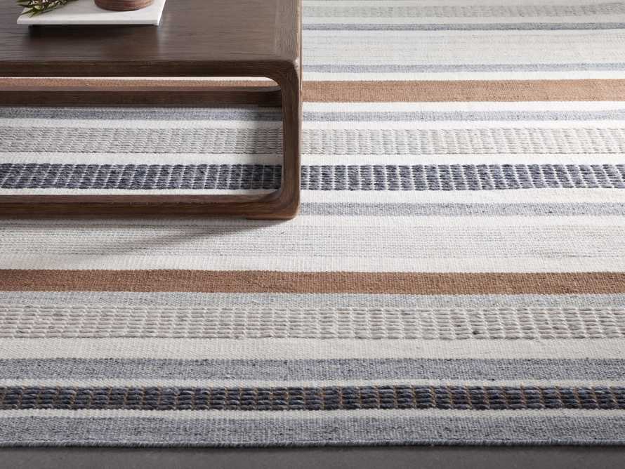 12' X 15'  Brynn Flatweave Rug In Denim