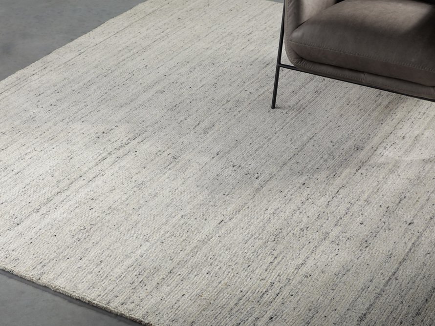 Lassen 8x10 Handwoven Rug in Grey