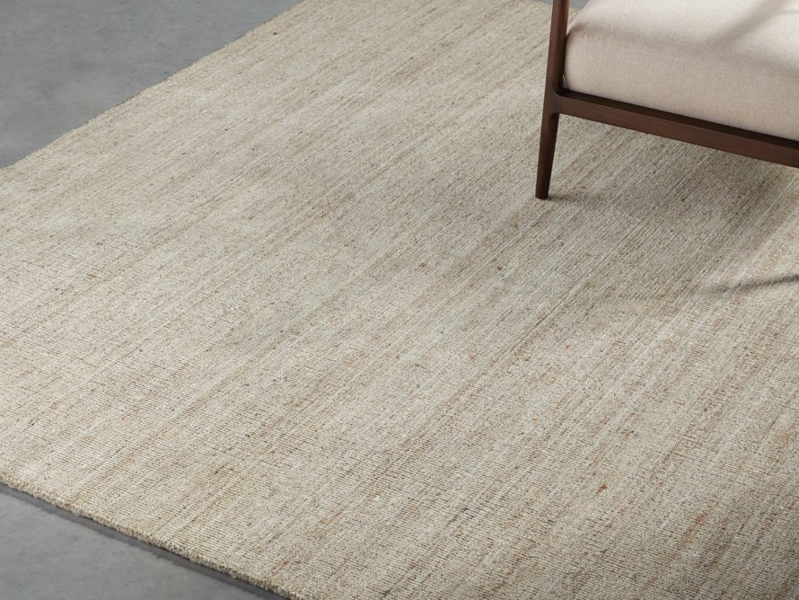 Lassen 10x14 Handwoven Rug in Sand