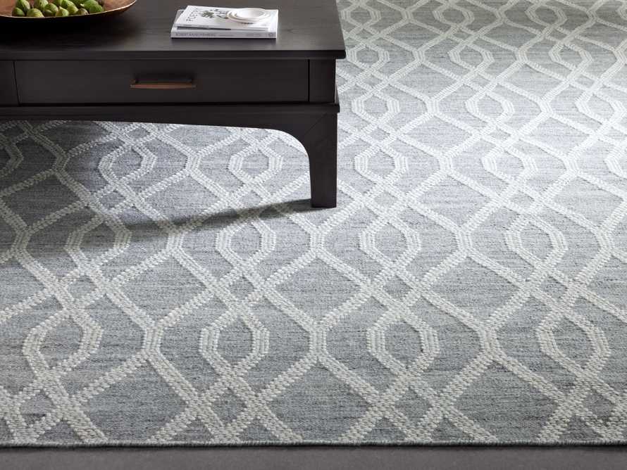 6' X 9' Stratton Flatweave Rug In Grey