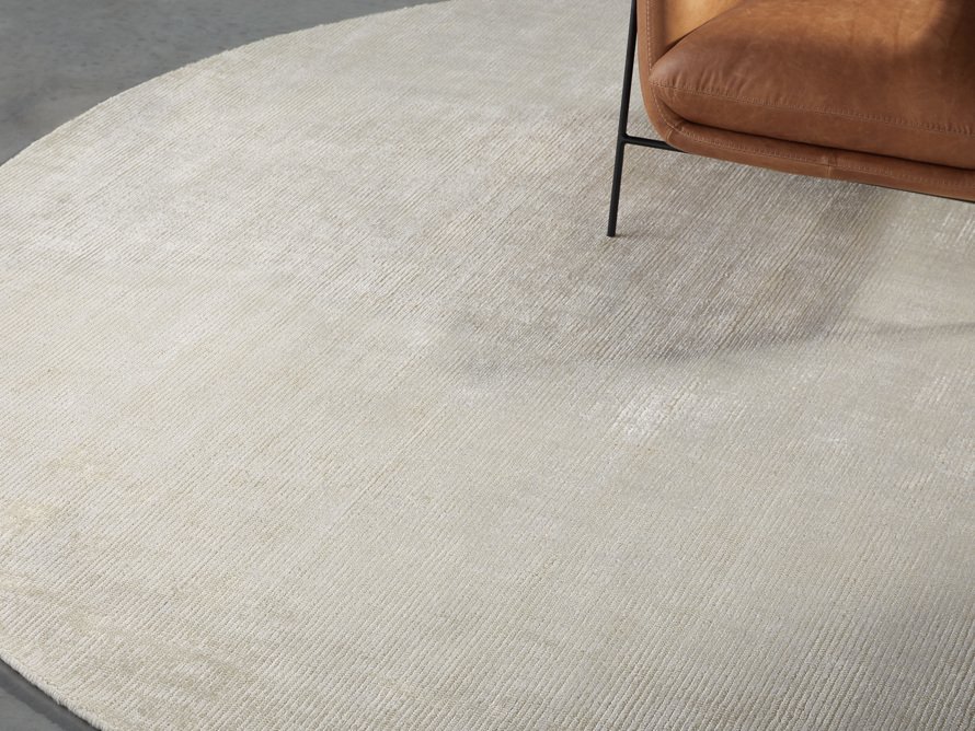 Jackson 10' Round Rug in Cream