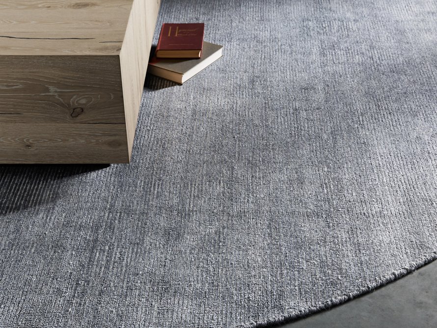 Jackson 10' Round Rug in Denim
