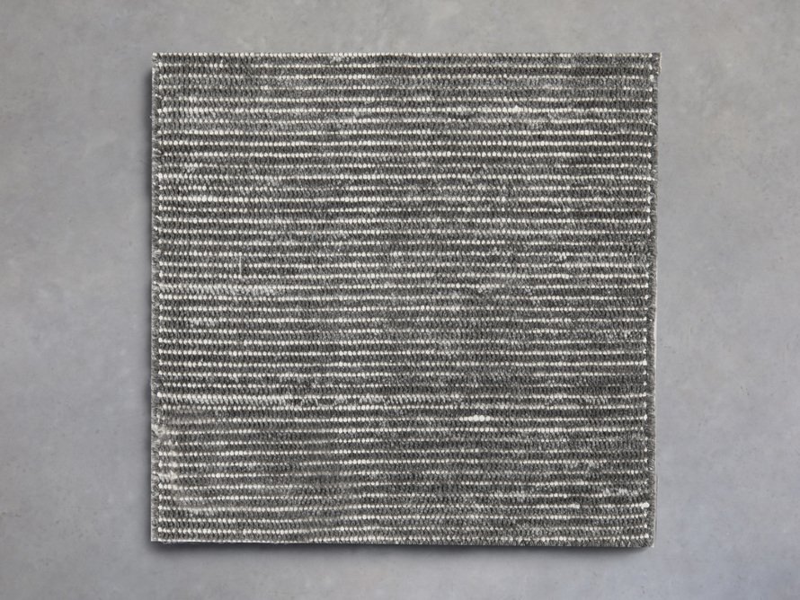 Jackson Handwoven Rug Swatch in Charcoal