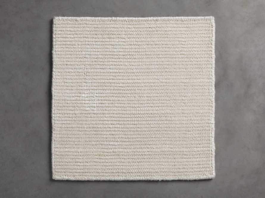 Jackson Handwoven Rug Swatch in Cream