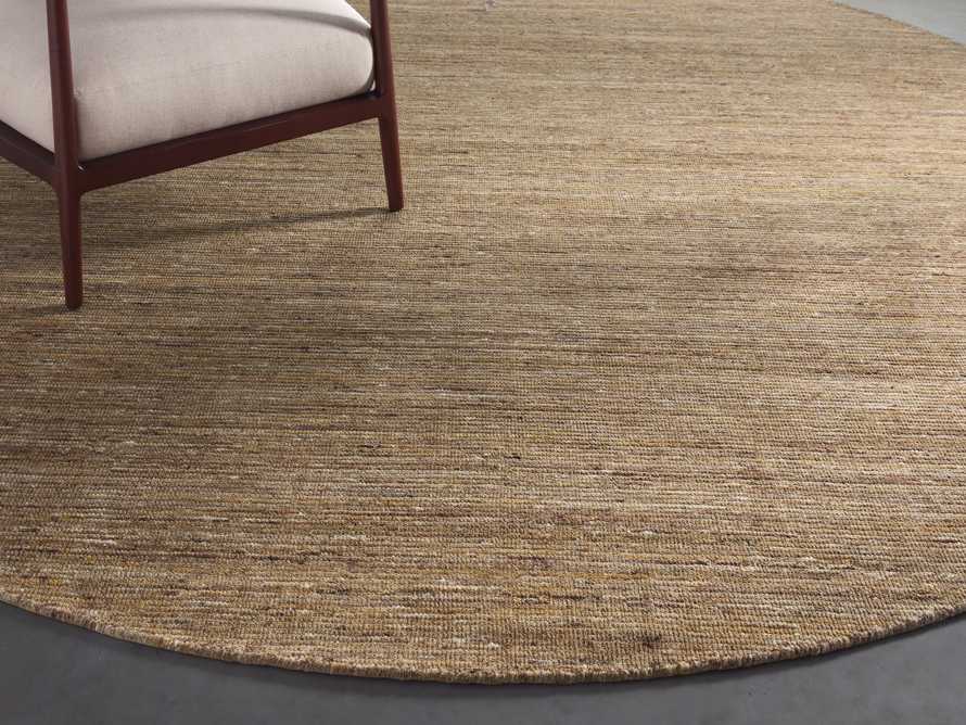 8' Round Jackson Rug in Mocha