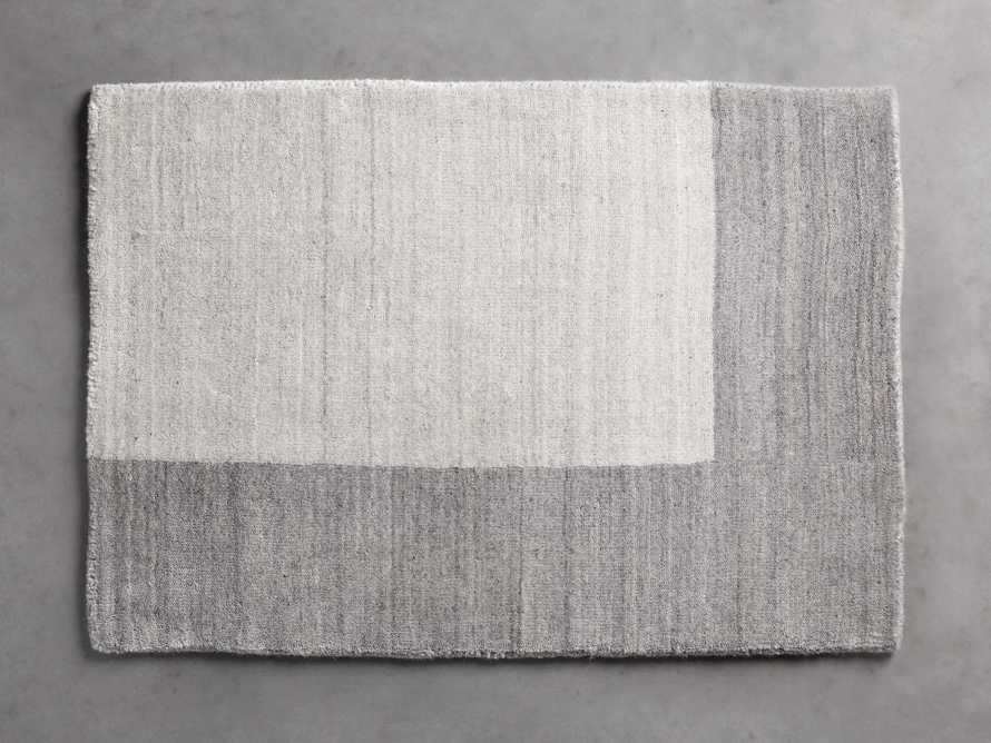 Townsend Handwoven Rug Swatch in Silver