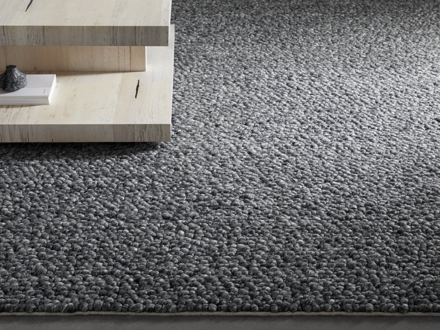 10' X 14' Freemont Handwoven Rug In Charcoal