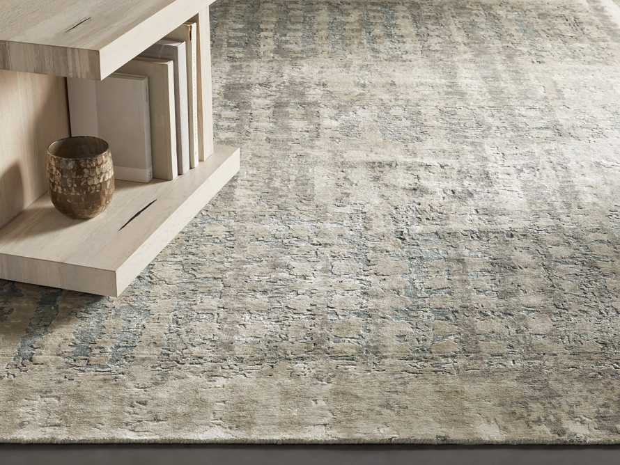 9' x 12' Grafton Handknotted Rug in Grey