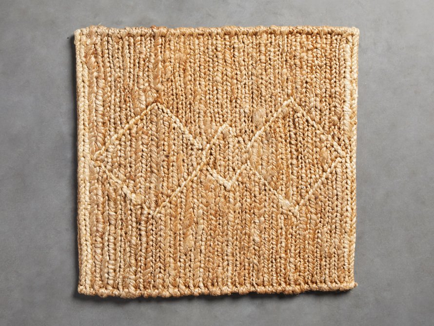 Dalton Handwoven Rug Swatch in Natural