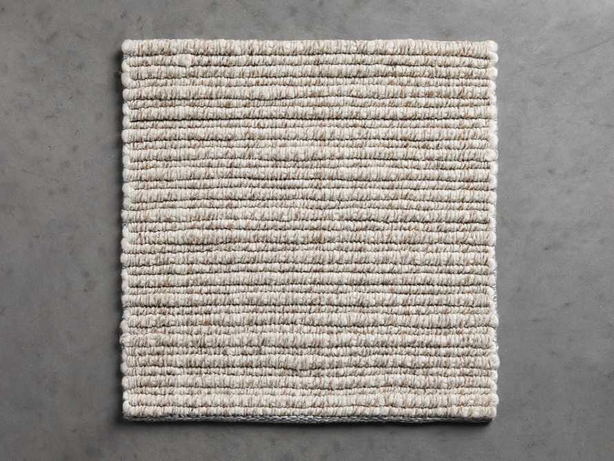 Dover Rug Swatch in Ivory