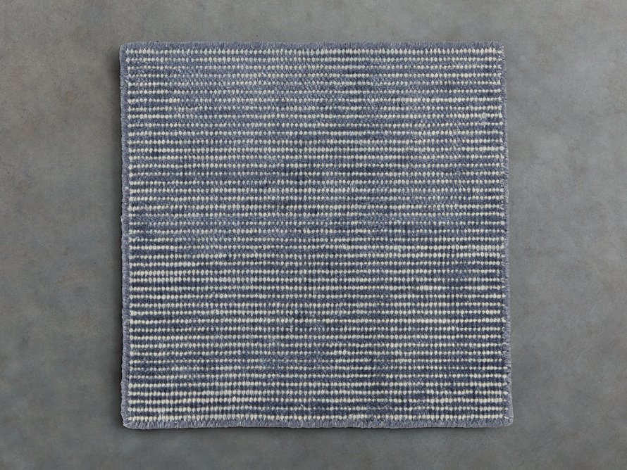 Jackson Rug Swatch in Denim