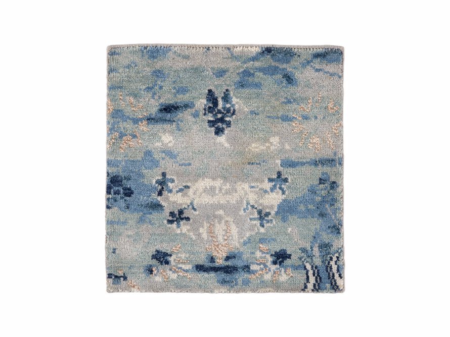 Stinson Watercolor Rug 18in Swatch