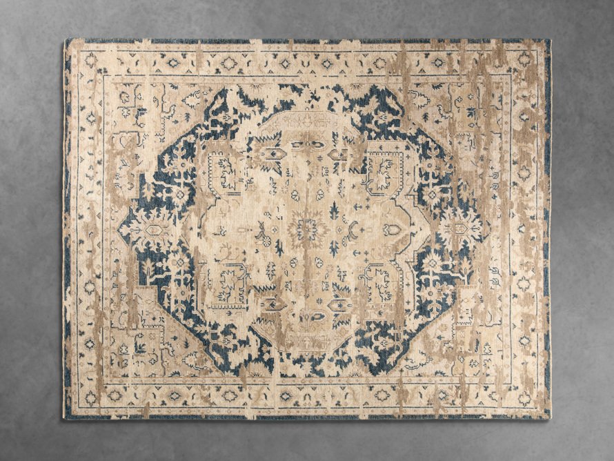 10x14 Heraldsburg Hand-Knotted Oatmeal Rug