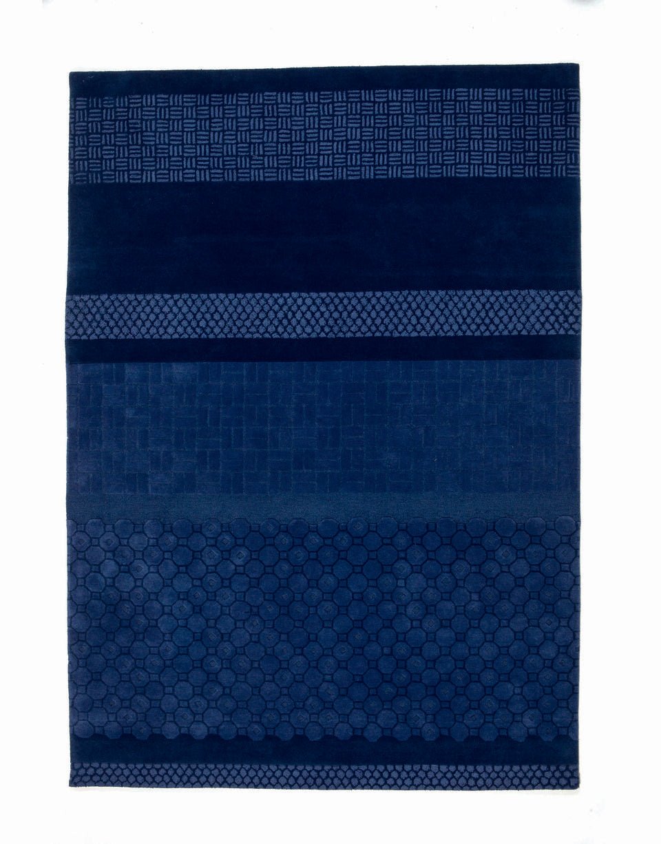 Jie Rug - 5'7''X7'10'' / Blue