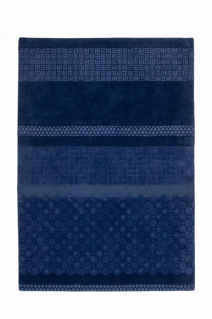 Jie Rug - 6'7''X9'10'' / Blue