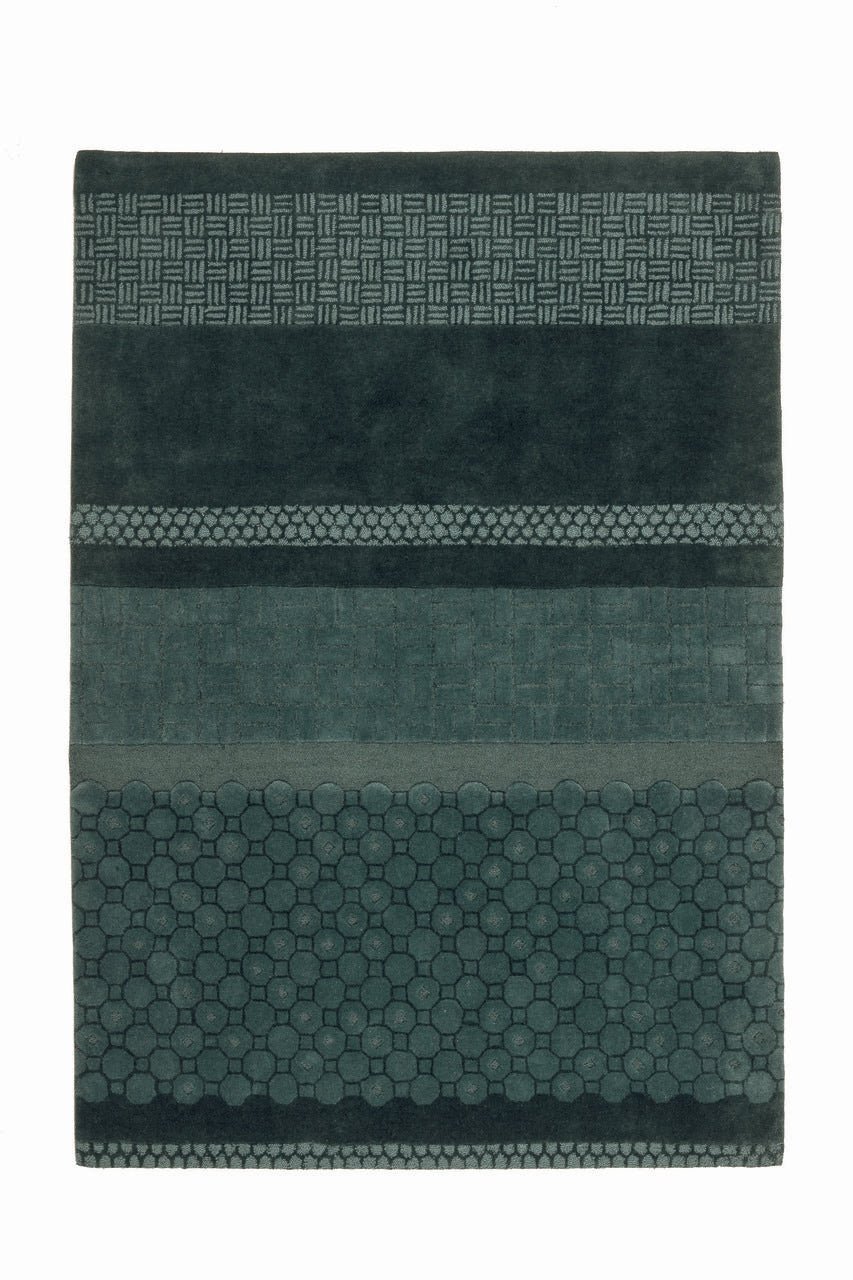 Jie Rug - 6'7''X9'10'' / Celadon