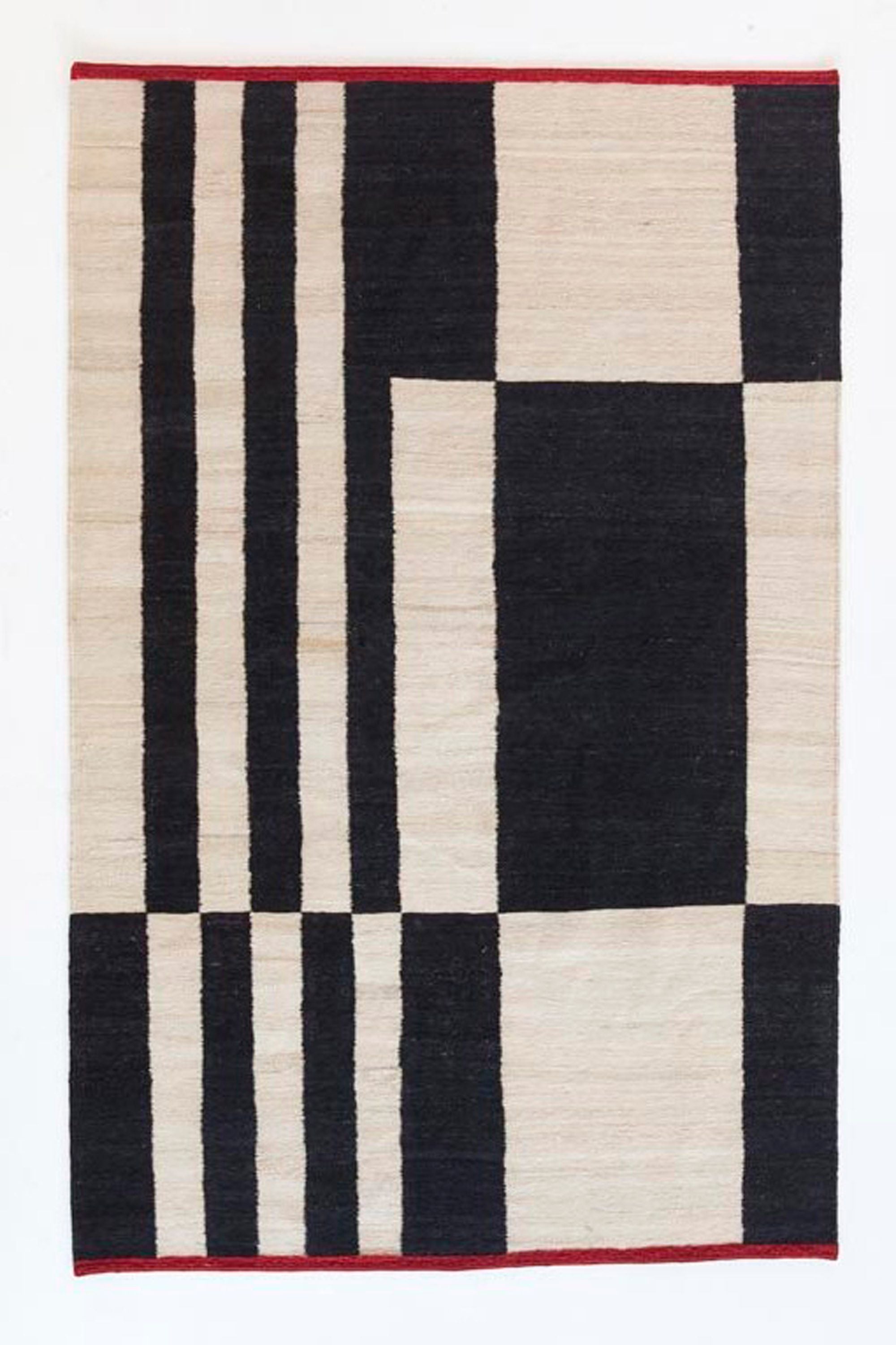 Melange Stripes Rug - 5'7inX7'10in / 1