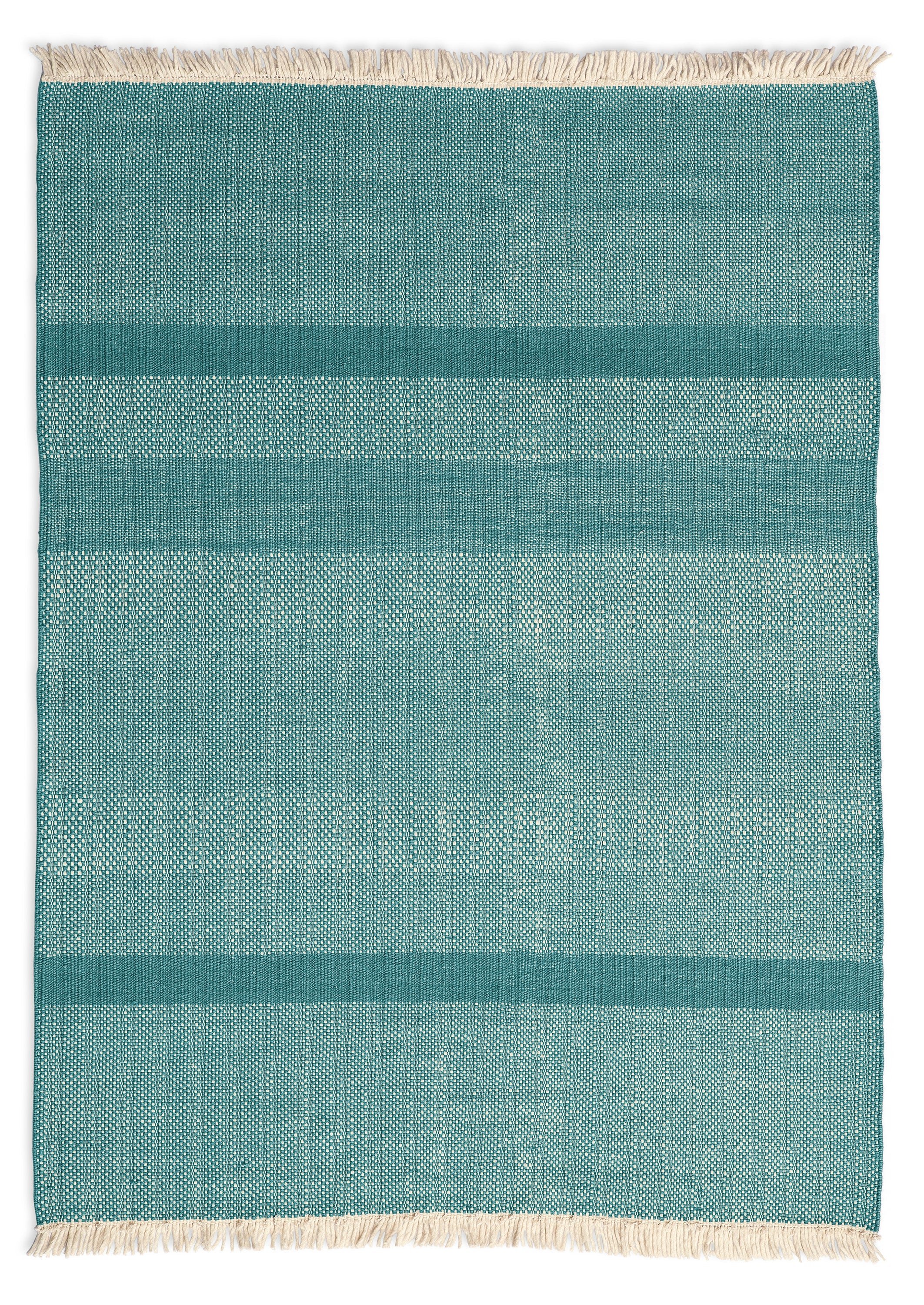 Tres Textured Rug - 6'7''x9'10in / Green