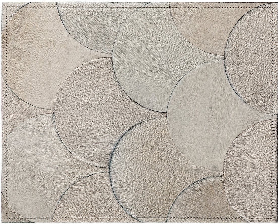 Amy Cowhide Rug - Ivory - 9 x 12