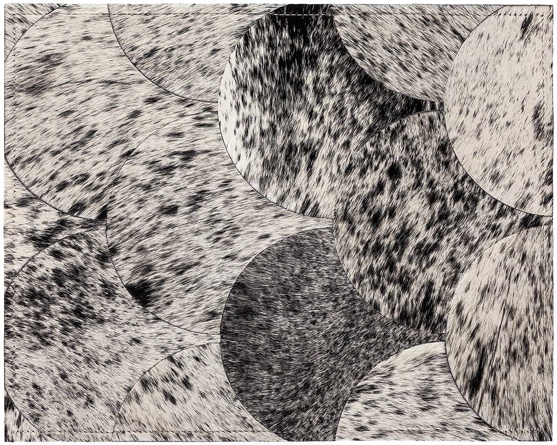 Amy Cowhide Rug - Salt And Pepper - 6 x 9