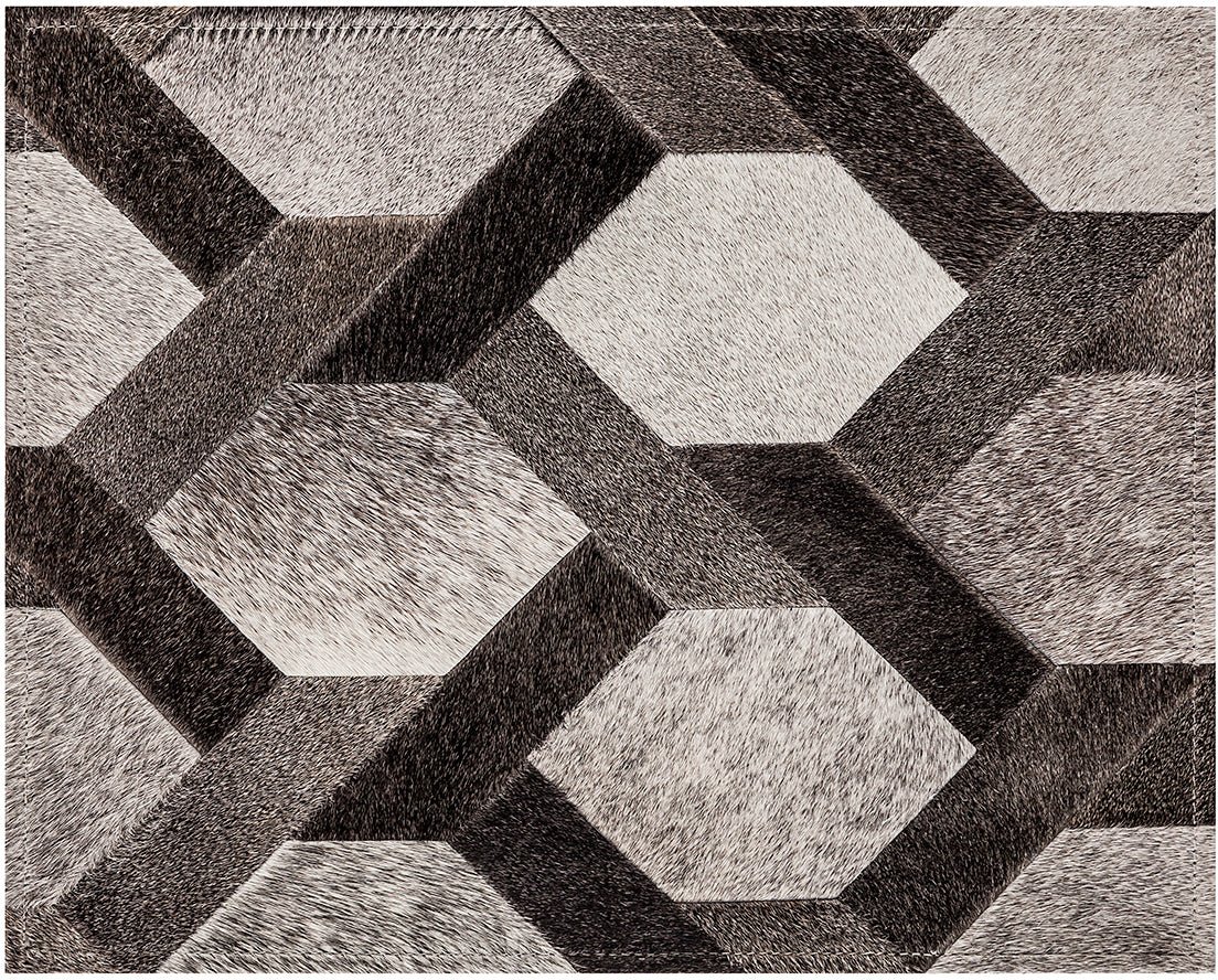 Armstrong Cowhide Rug - Reverse - 5 x 8