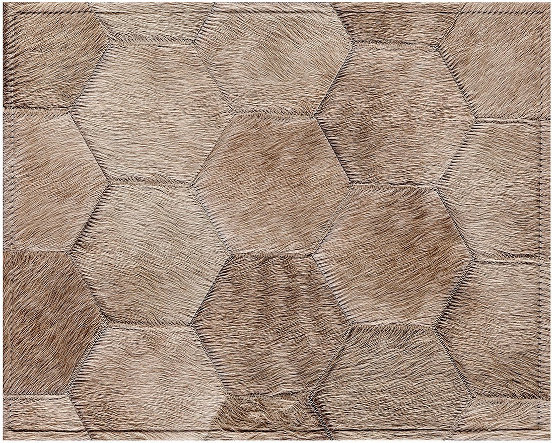 Bennet Cowhide Rug - Champagne - 6 x 9