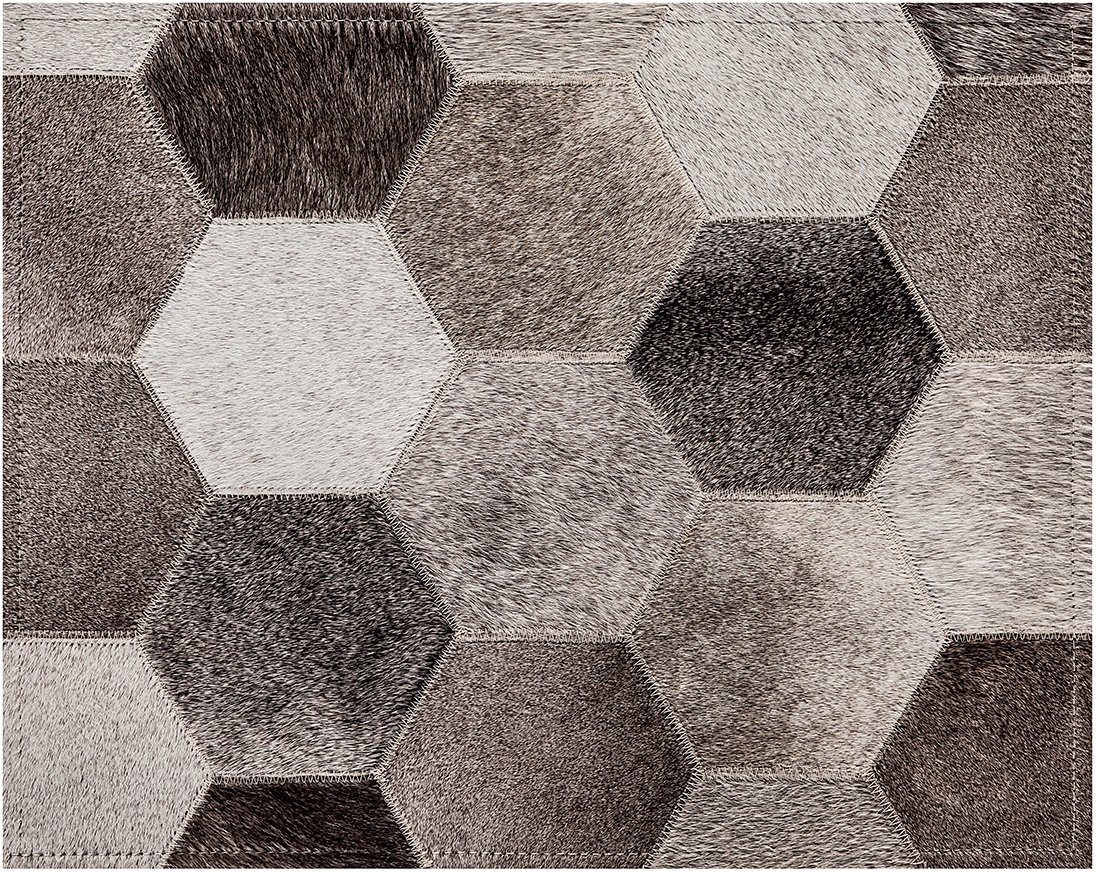 Bennet Cowhide Rug - Grey - 9 x 12